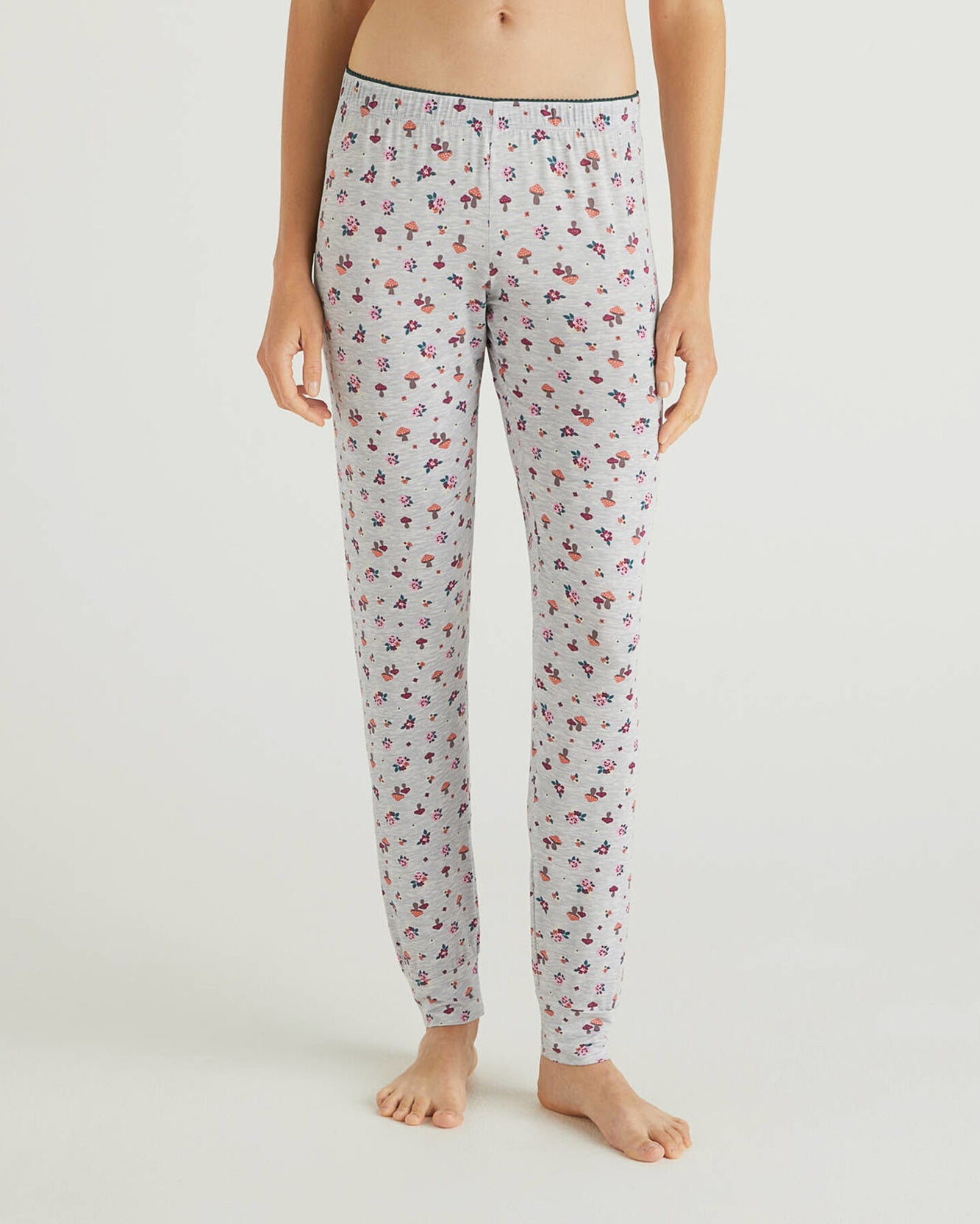 Light Grey Pyjama Trousers Benetton