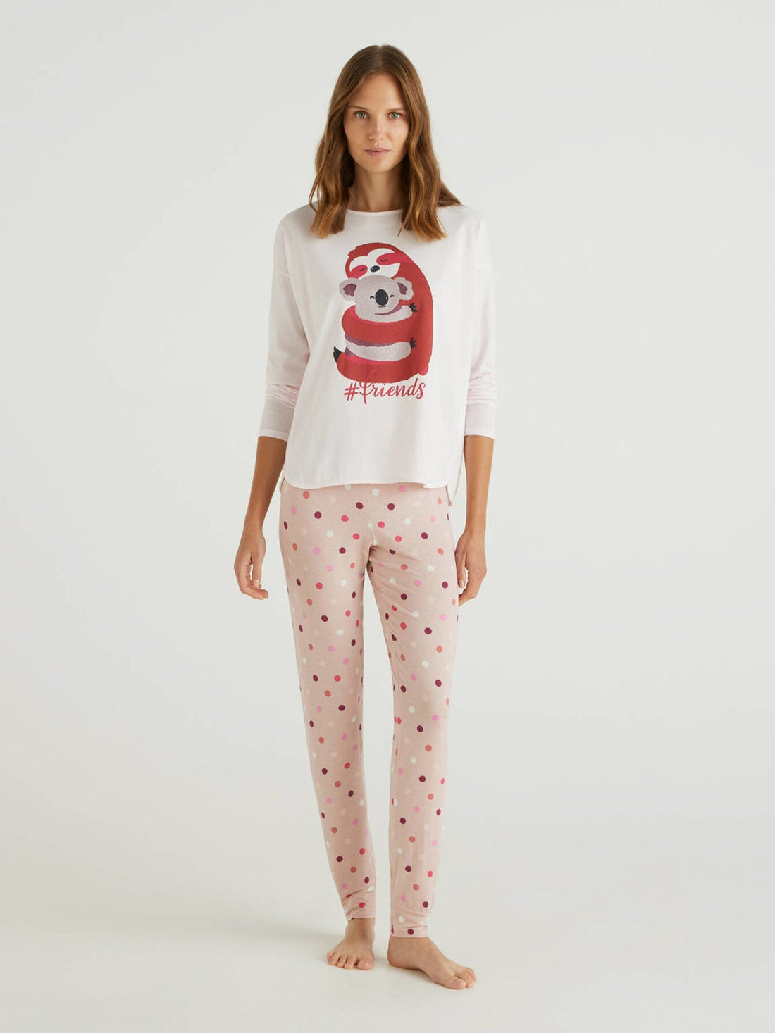 White Trousers Benetton