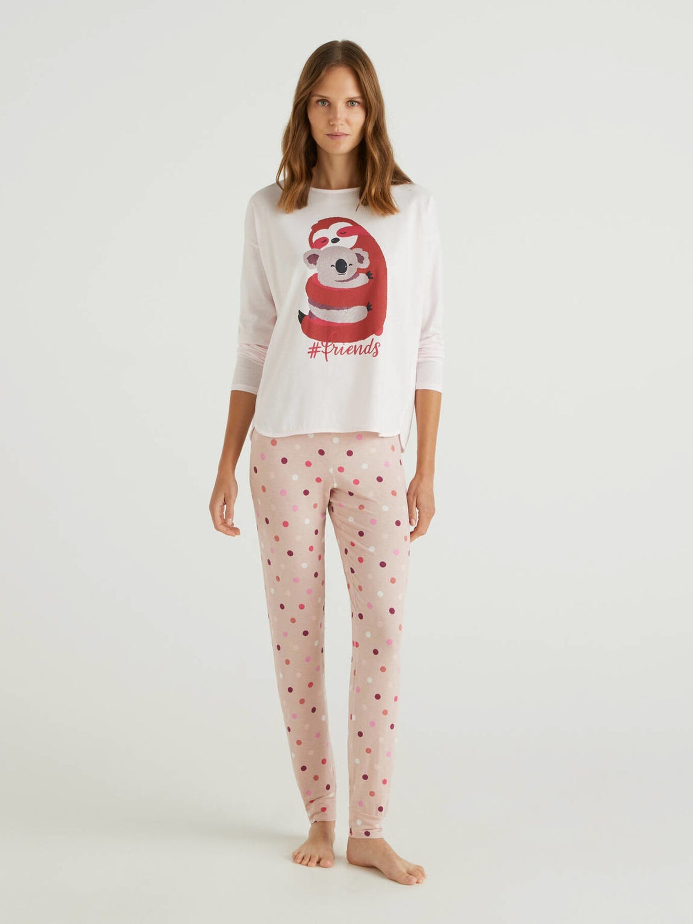 White Trousers Benetton