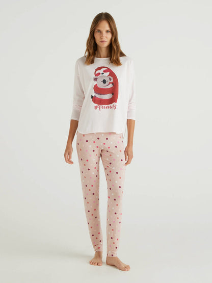 White Trousers Benetton
