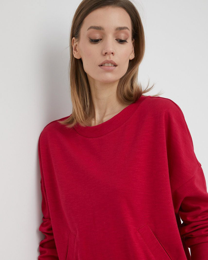 Fuchsia Sweater L/S