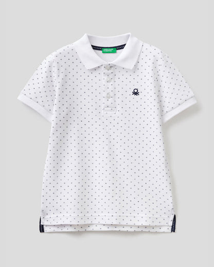 White Polo Shirt H/S