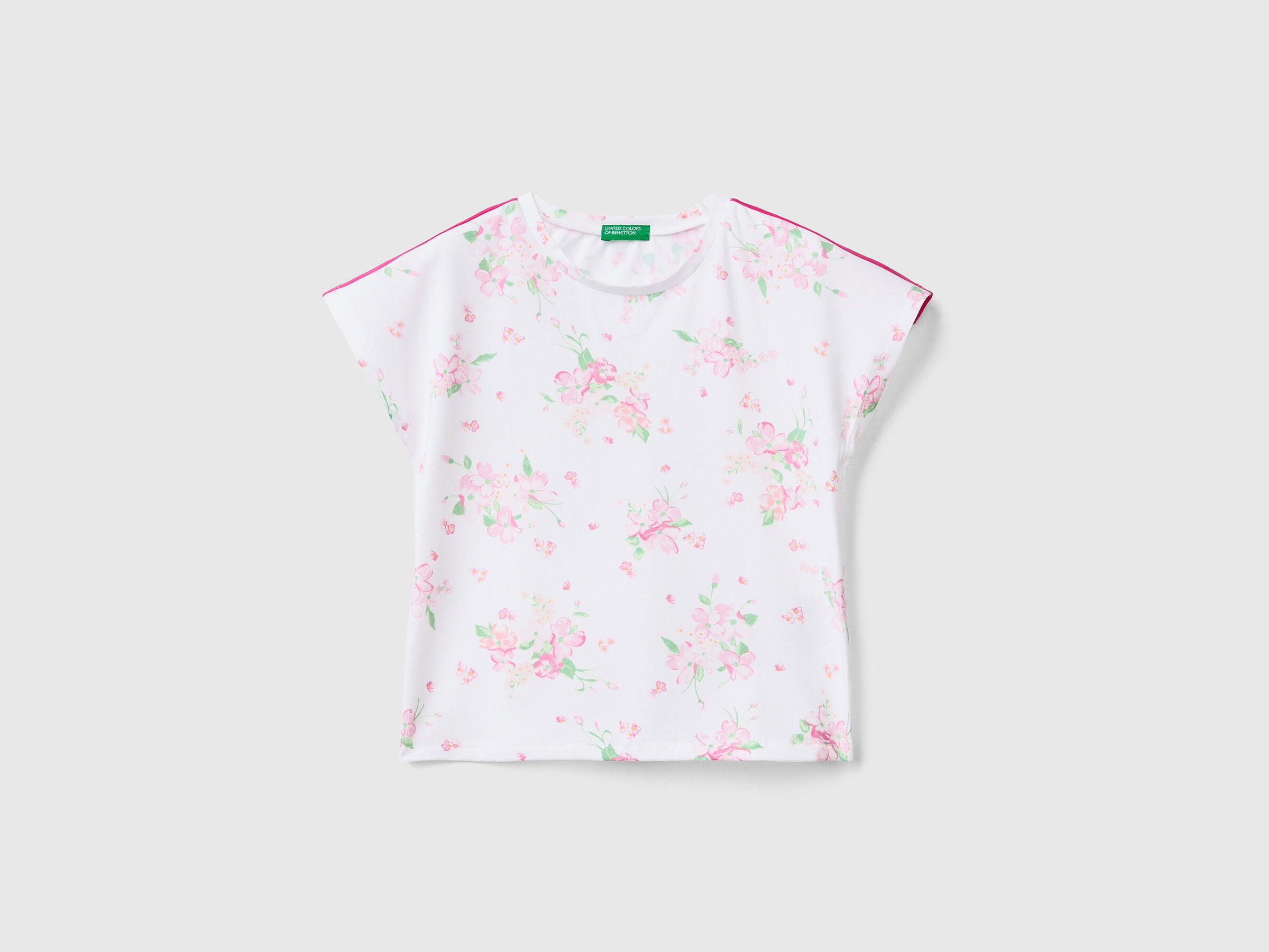 T-Shirt With Floral Print
