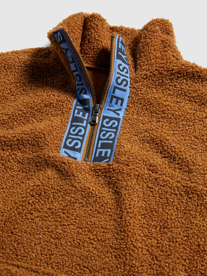 Teddy Sweatshirt With Logo Band_3SKKX200L_3U1_03