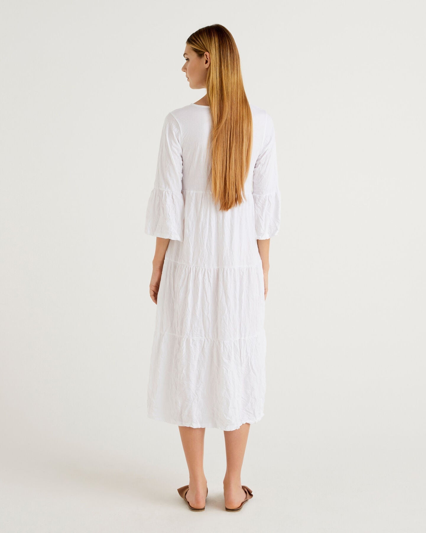 White Dress Benetton