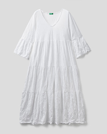 White Dress Benetton