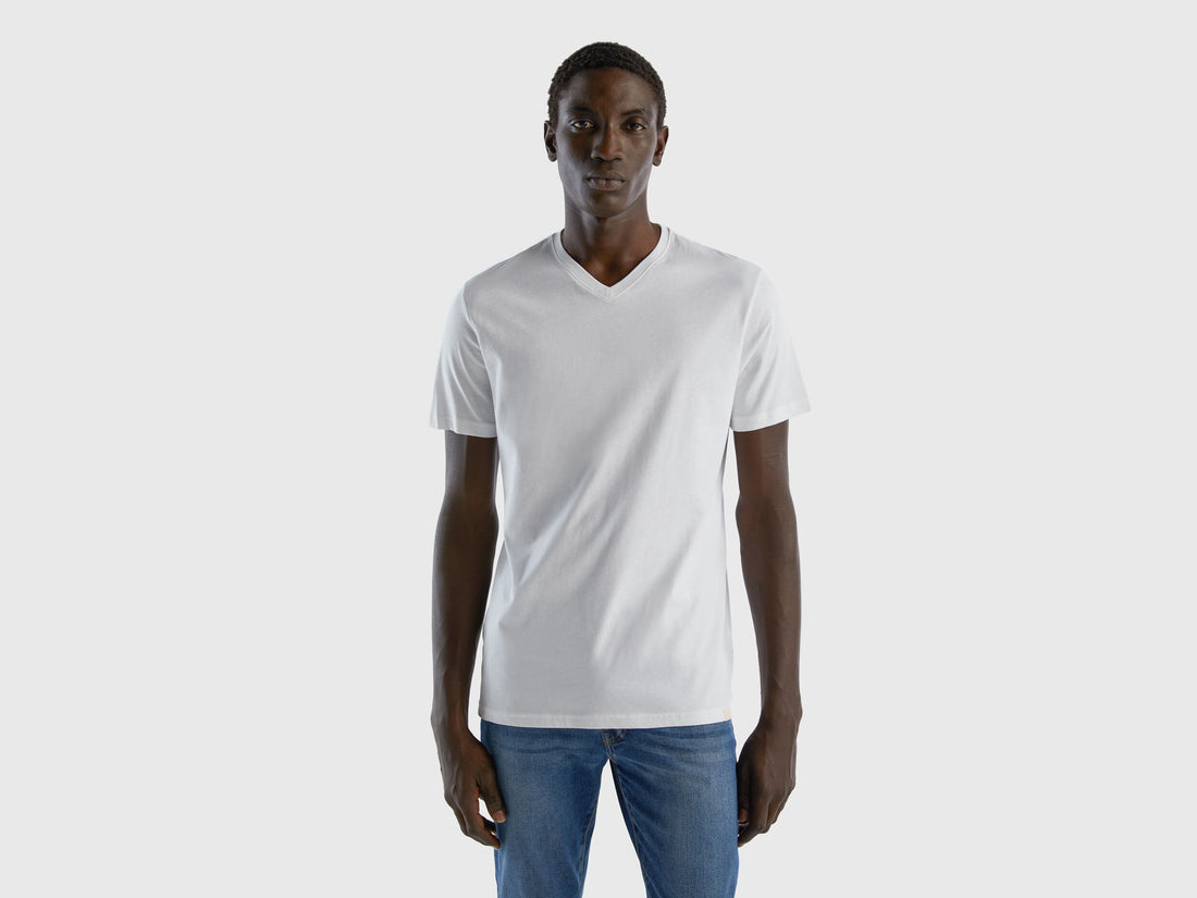 T-Shirt In Long Fiber Cotton_3U53J4231_101_01