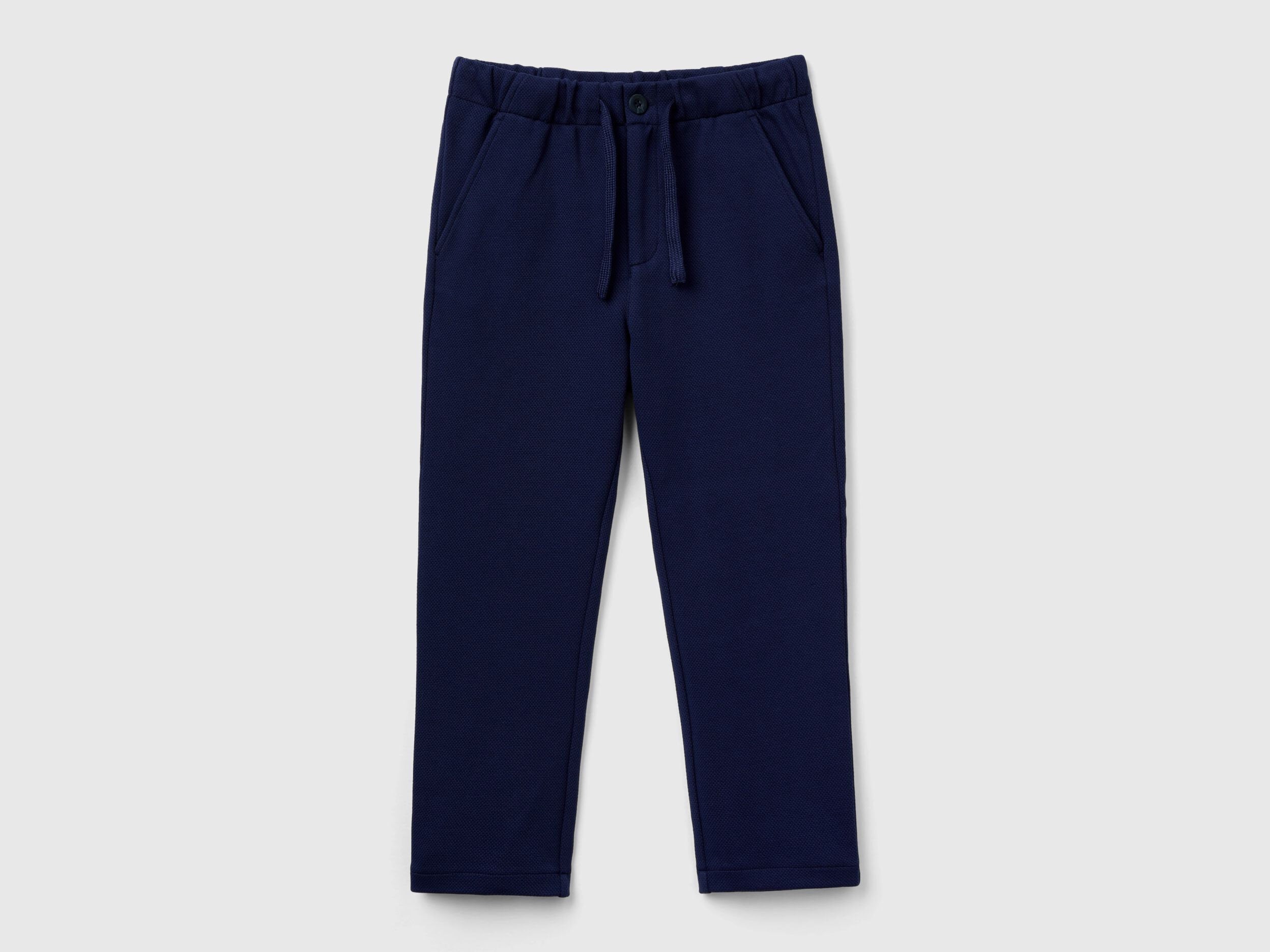 Regular Fit Trousers With Drawstring_3UMSCF03O_252_01