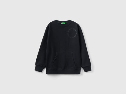 Warm Regular Fit Sweatshirt With Print_3V0KC10EM_100_01