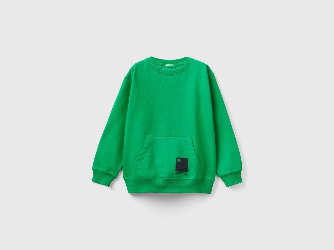 Warm Regular Fit Sweatshirt With Print_3V0KC10EM_108_01