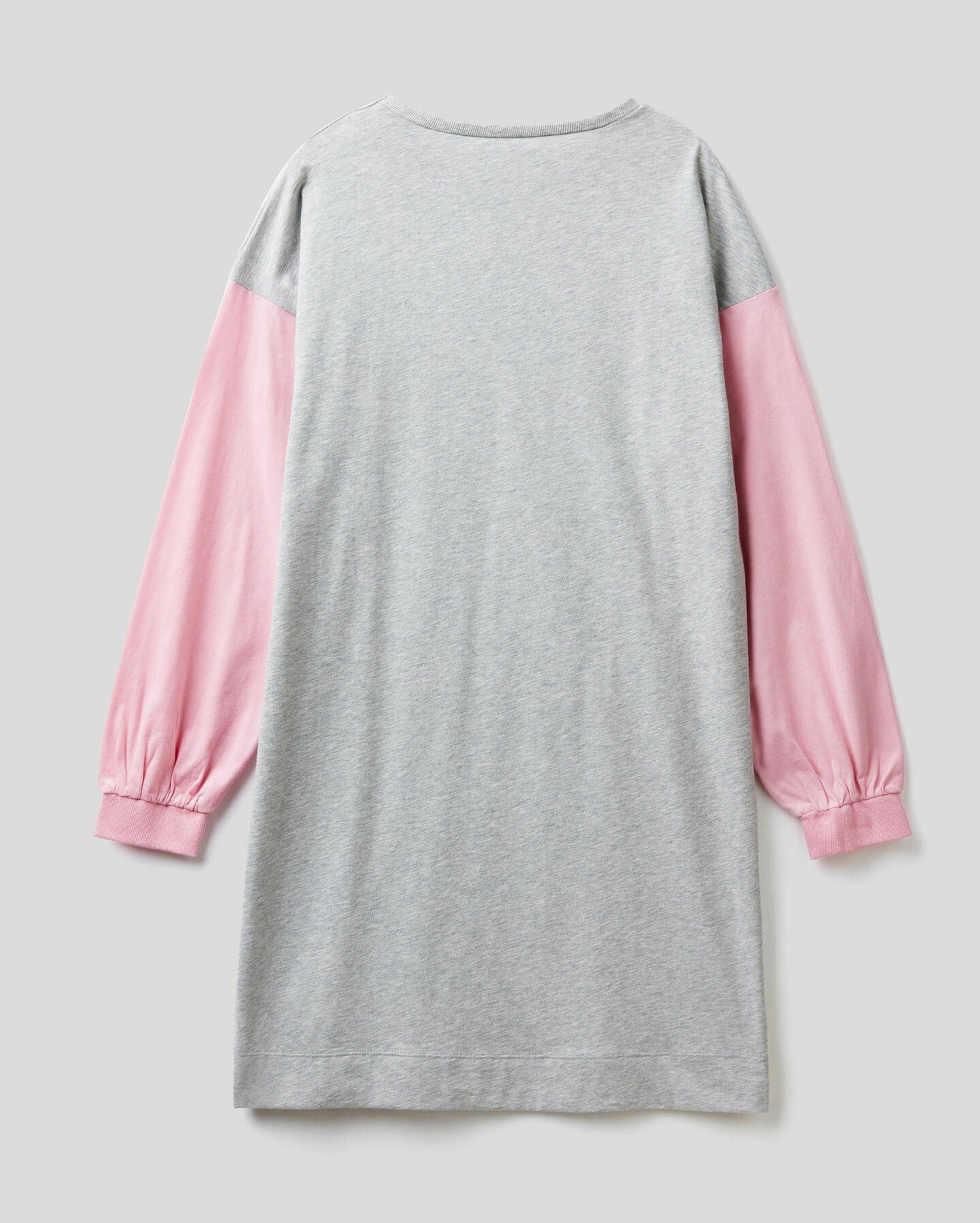 Light Grey Nightshirt In Long Fiber Cotton Benetton