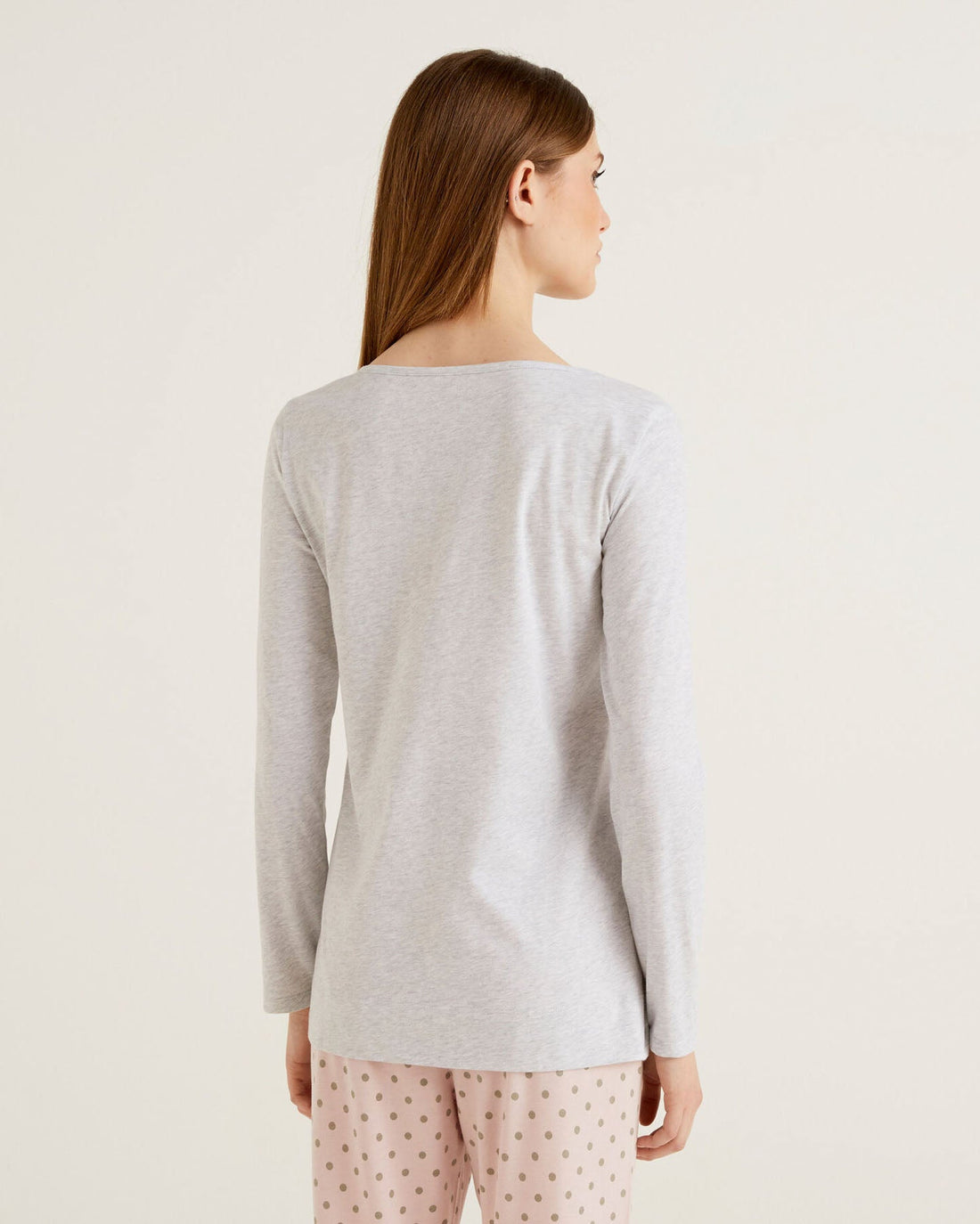 Middle Grey T-Shirt L/S Benetton