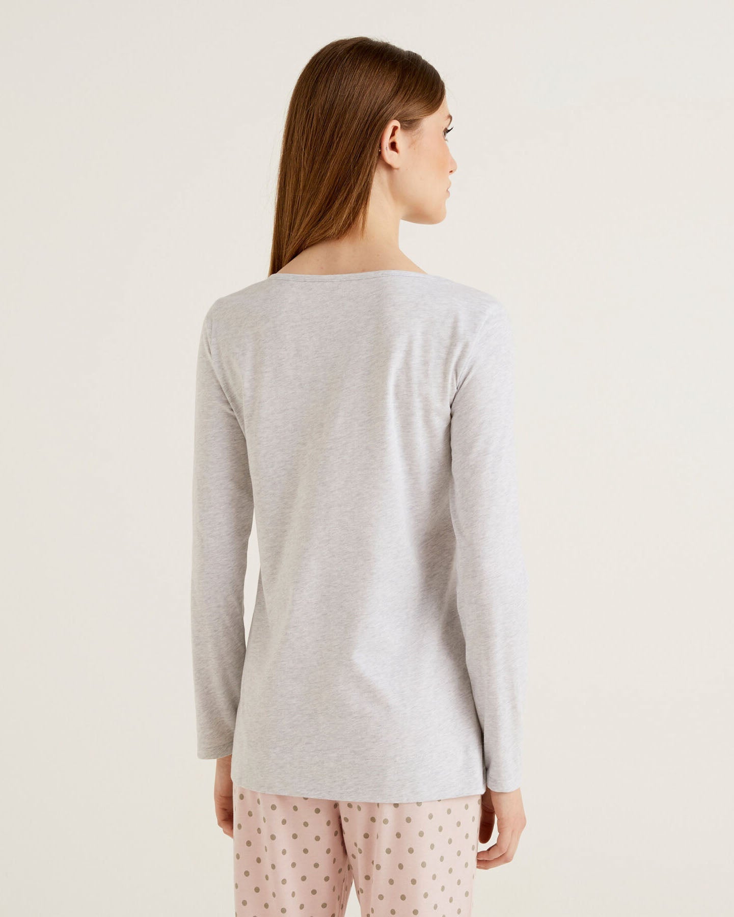Middle Grey T-Shirt L/S Benetton