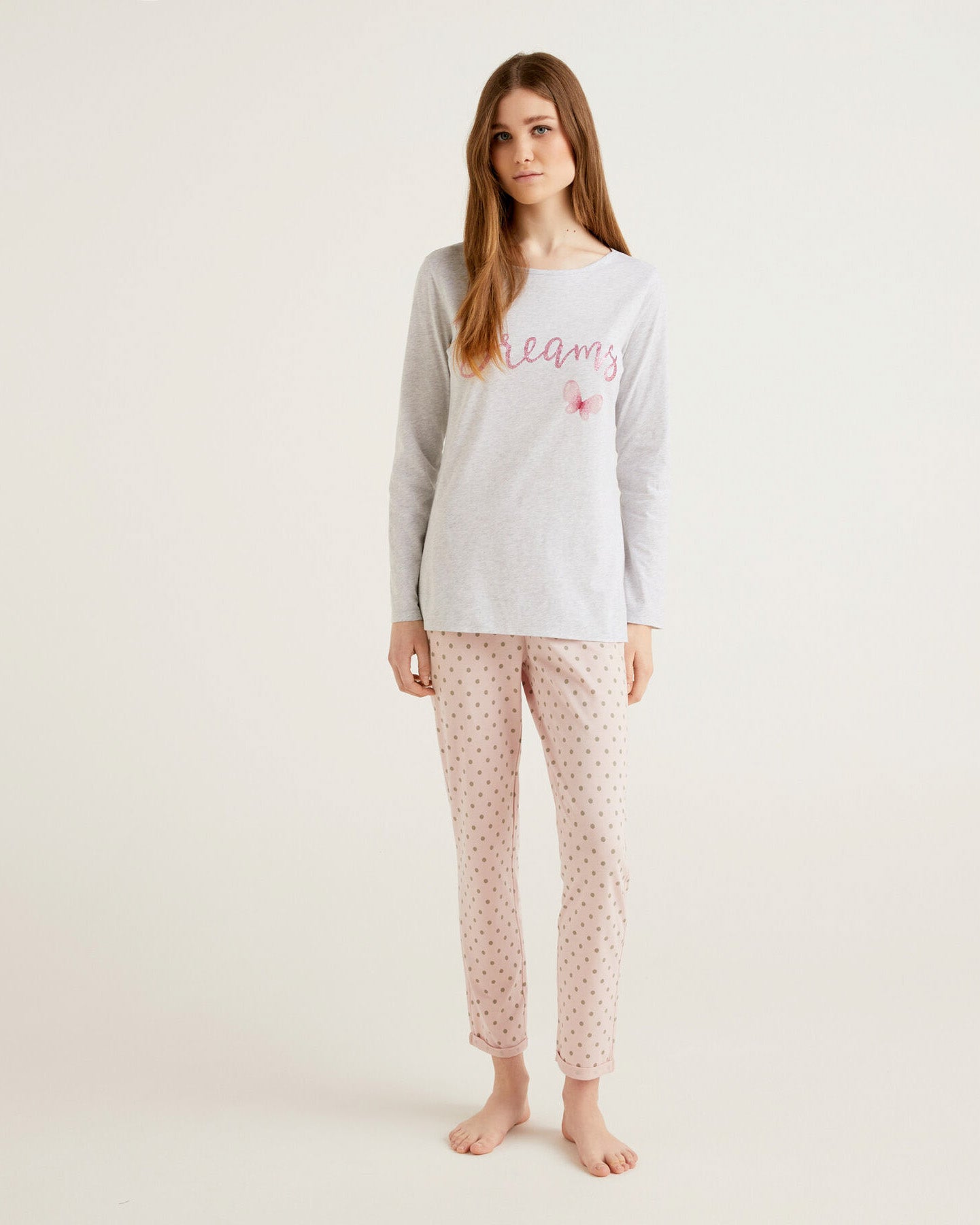 Middle Grey T-Shirt L/S Benetton