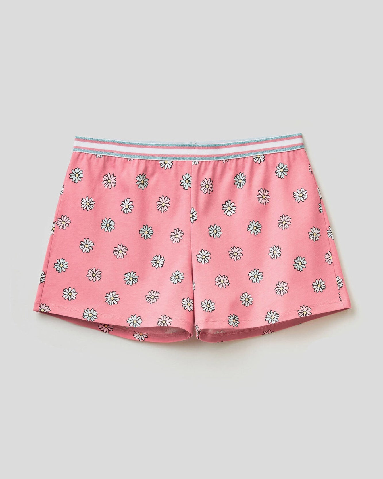 Pink Pyjama Shorts Benetton