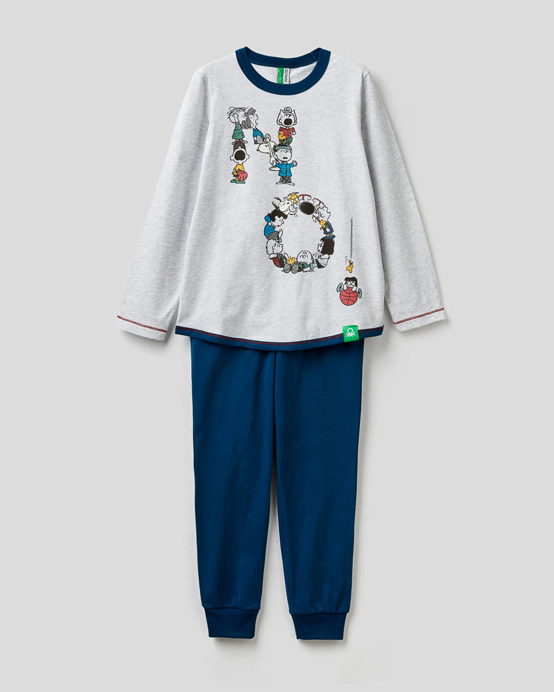 Light Grey Pyjama (Sweater+Trouser) Benetton