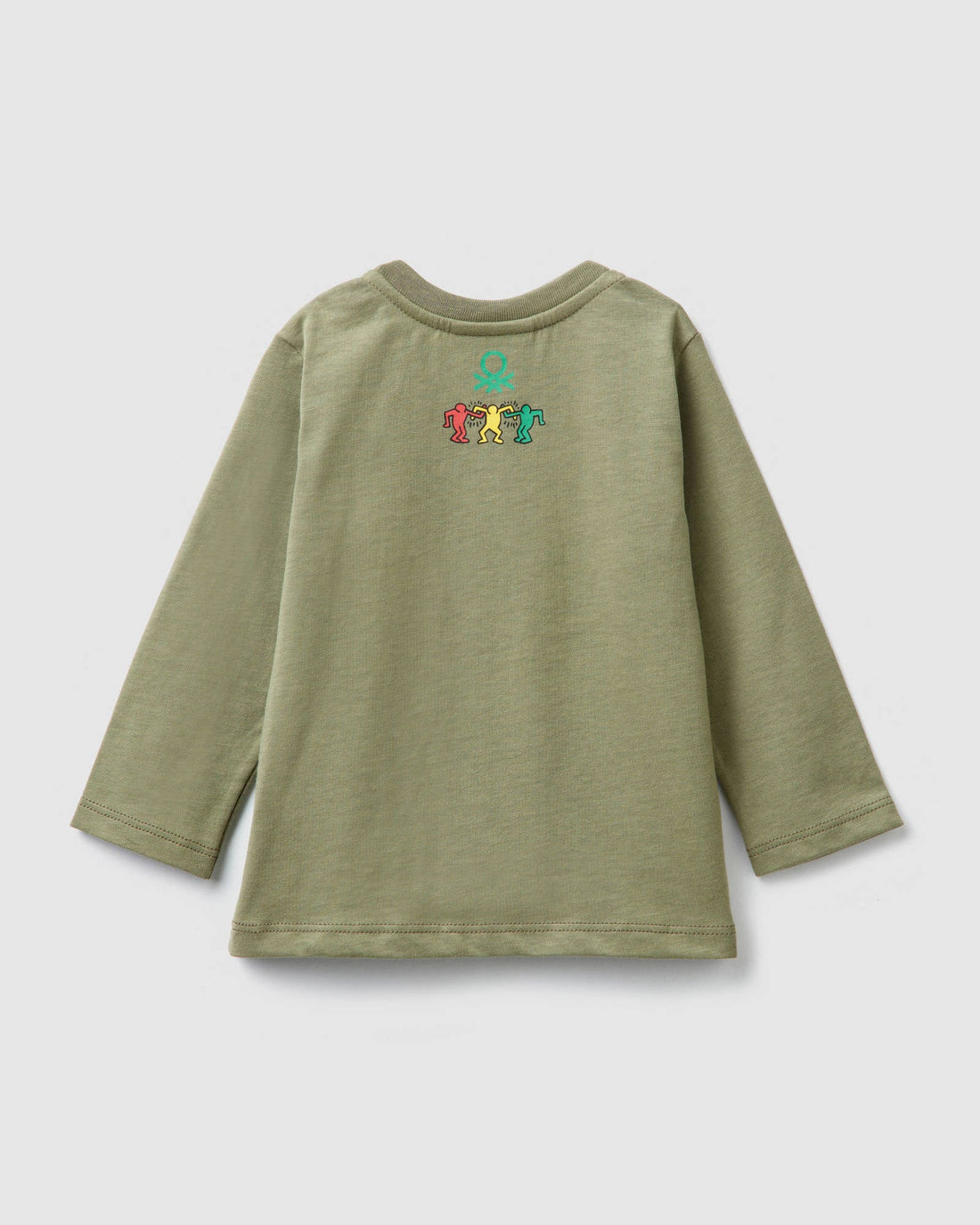 Kaki T-Shirt L/S Benetton