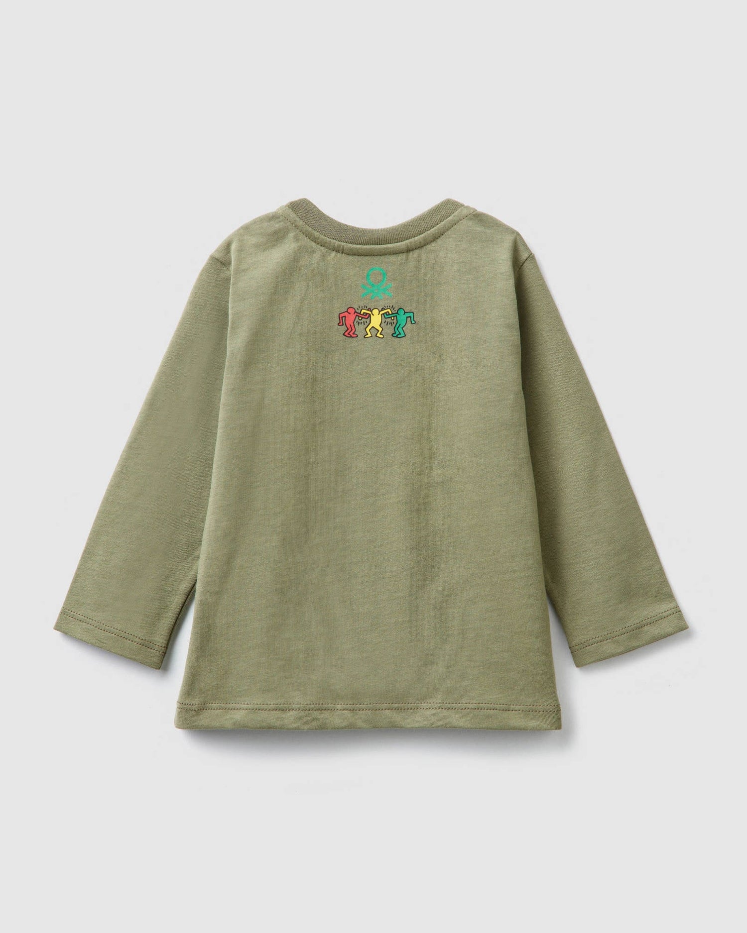 Kaki T-Shirt L/S Benetton