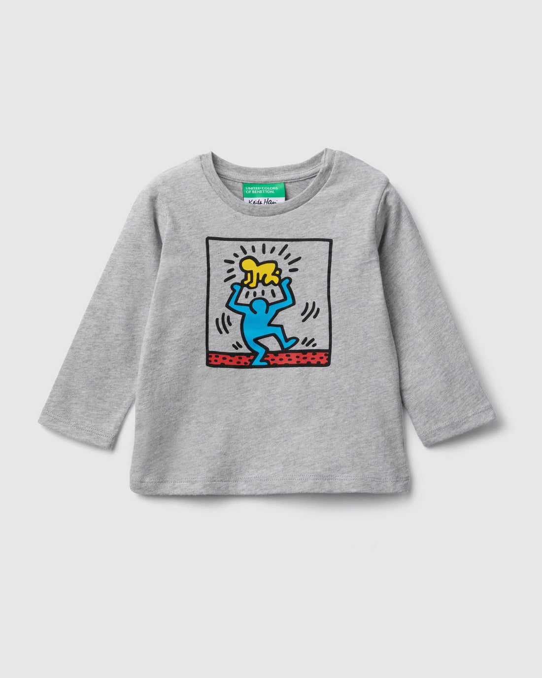 Light Grey T-Shirt L/S Benetton