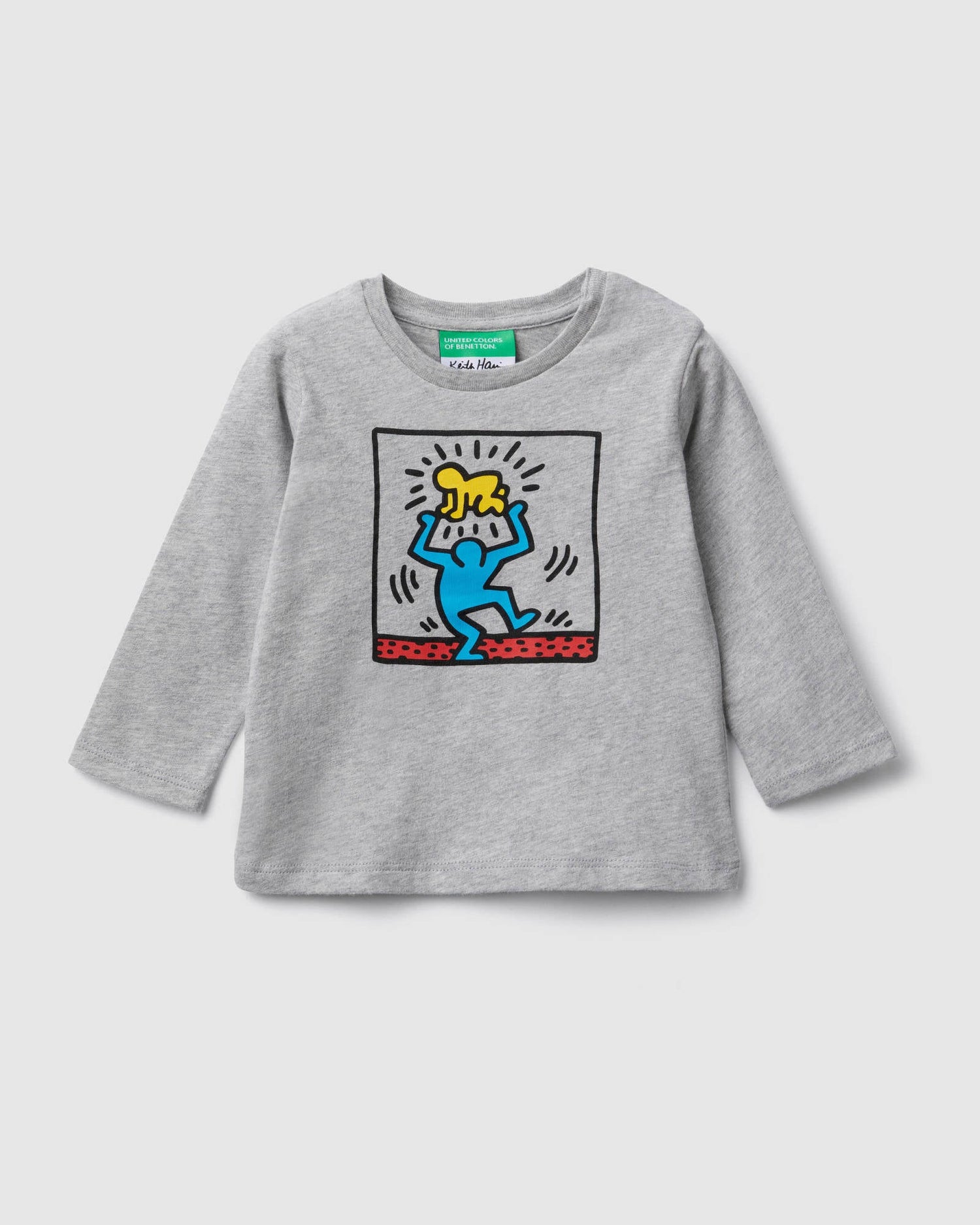 Light Grey T-Shirt L/S Benetton