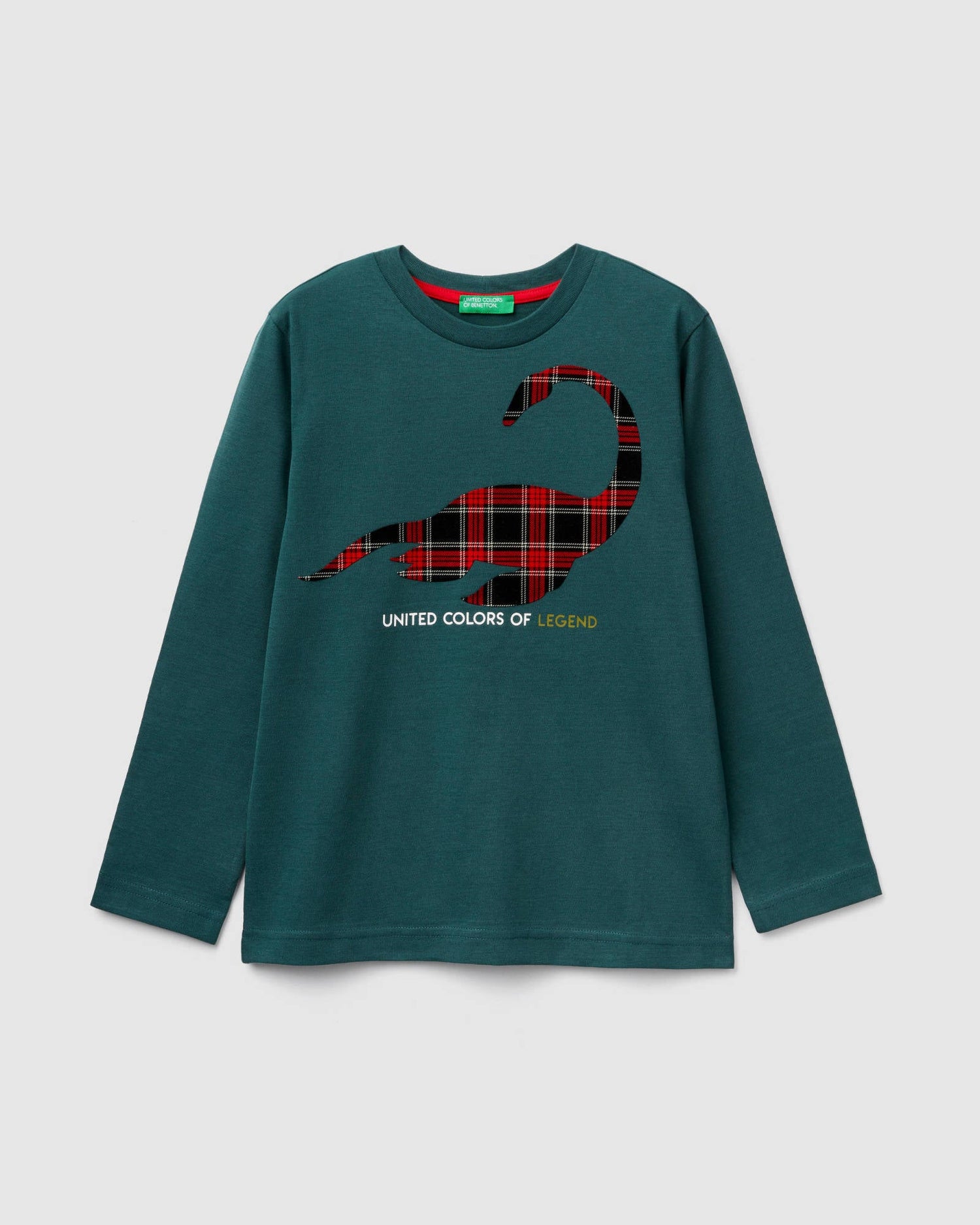 Green T-Shirt L/S Benetton