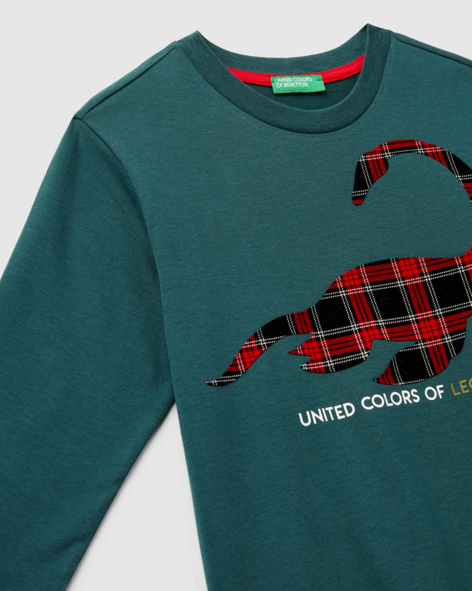 Green T-Shirt L/S Benetton