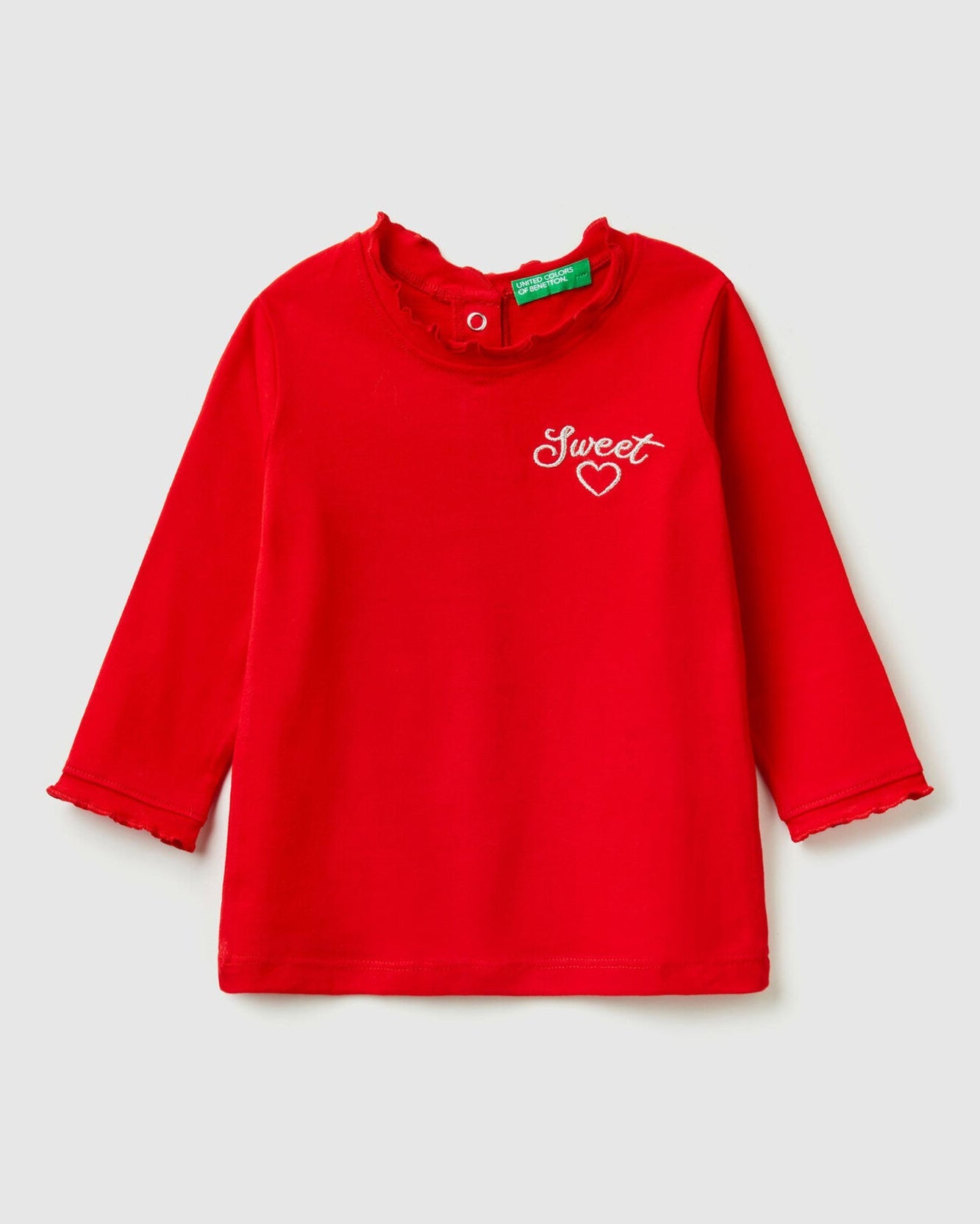 Red Sweater L/S Benetton