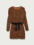 Brown Dress Sisley