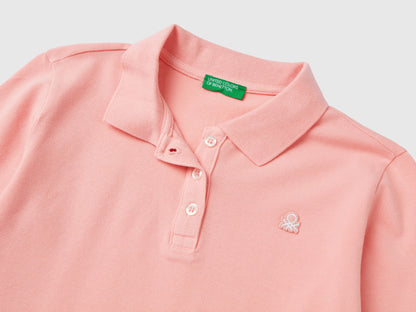 Long Sleeve Polo In Organic Cotton