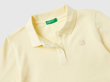 Long Sleeve Polo In Organic Cotton