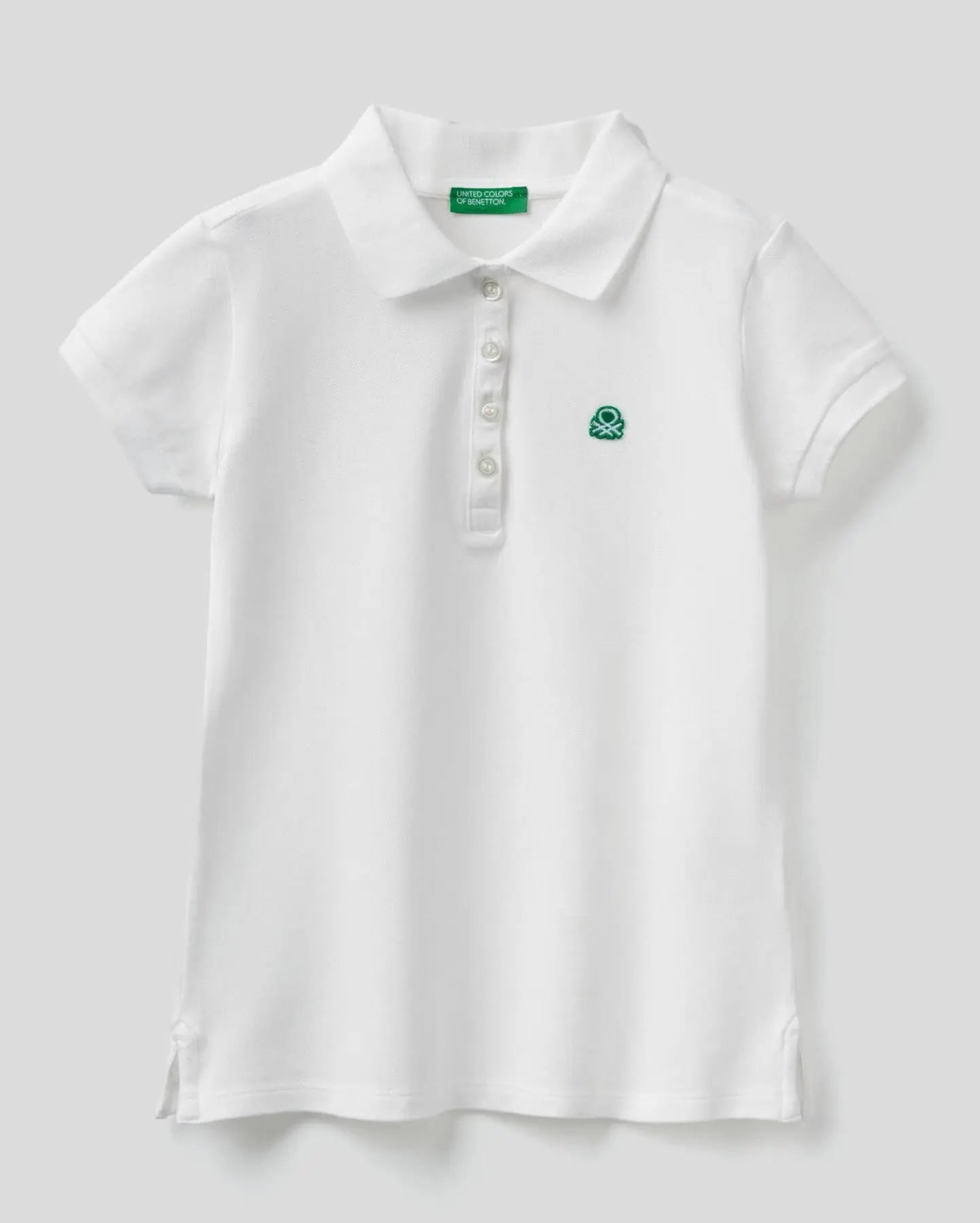 White Polo Shirt H/S - BEVAVA