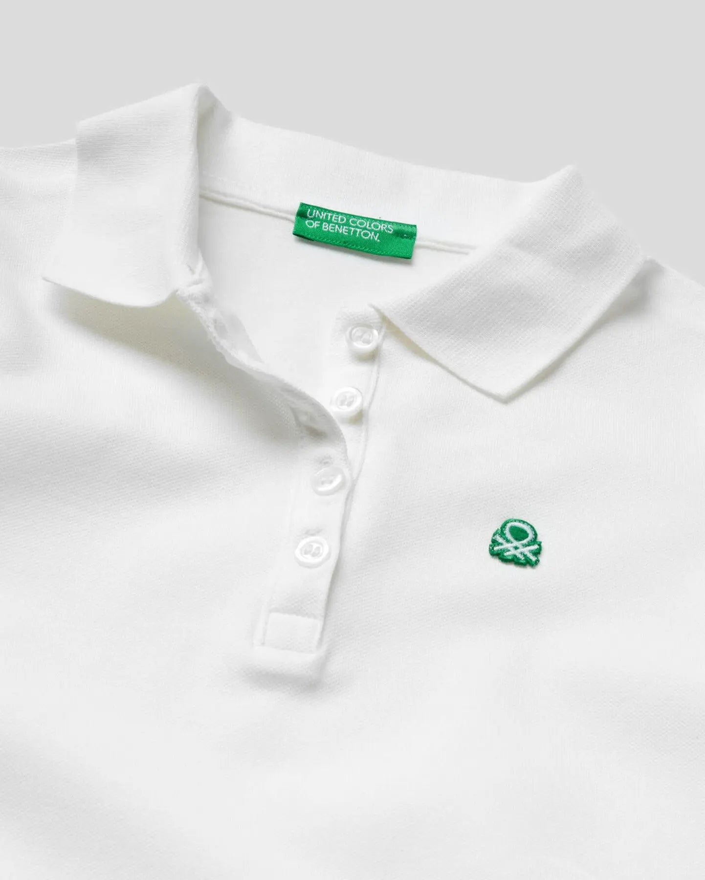 White Polo Shirt H/S - BEVAVA