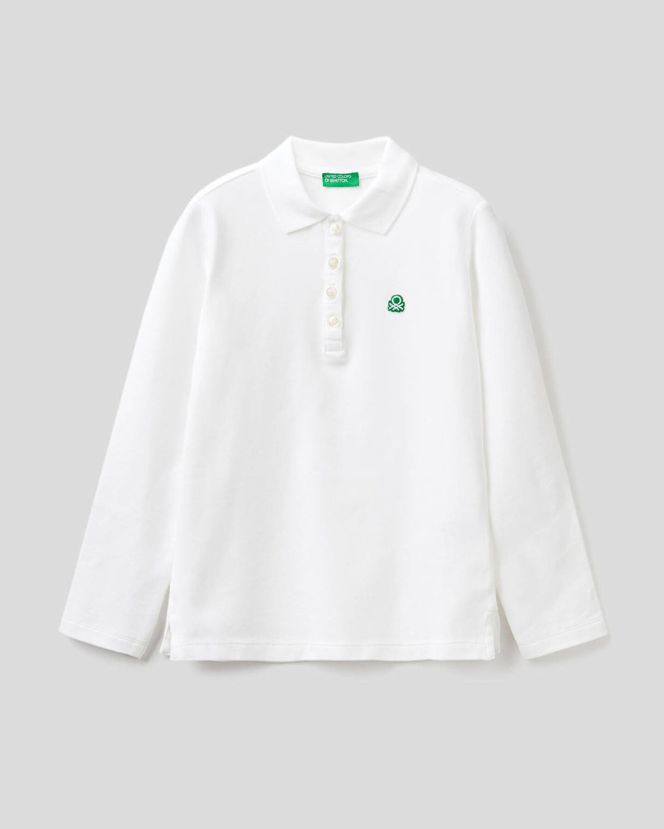 White Polo Shirt L/S
