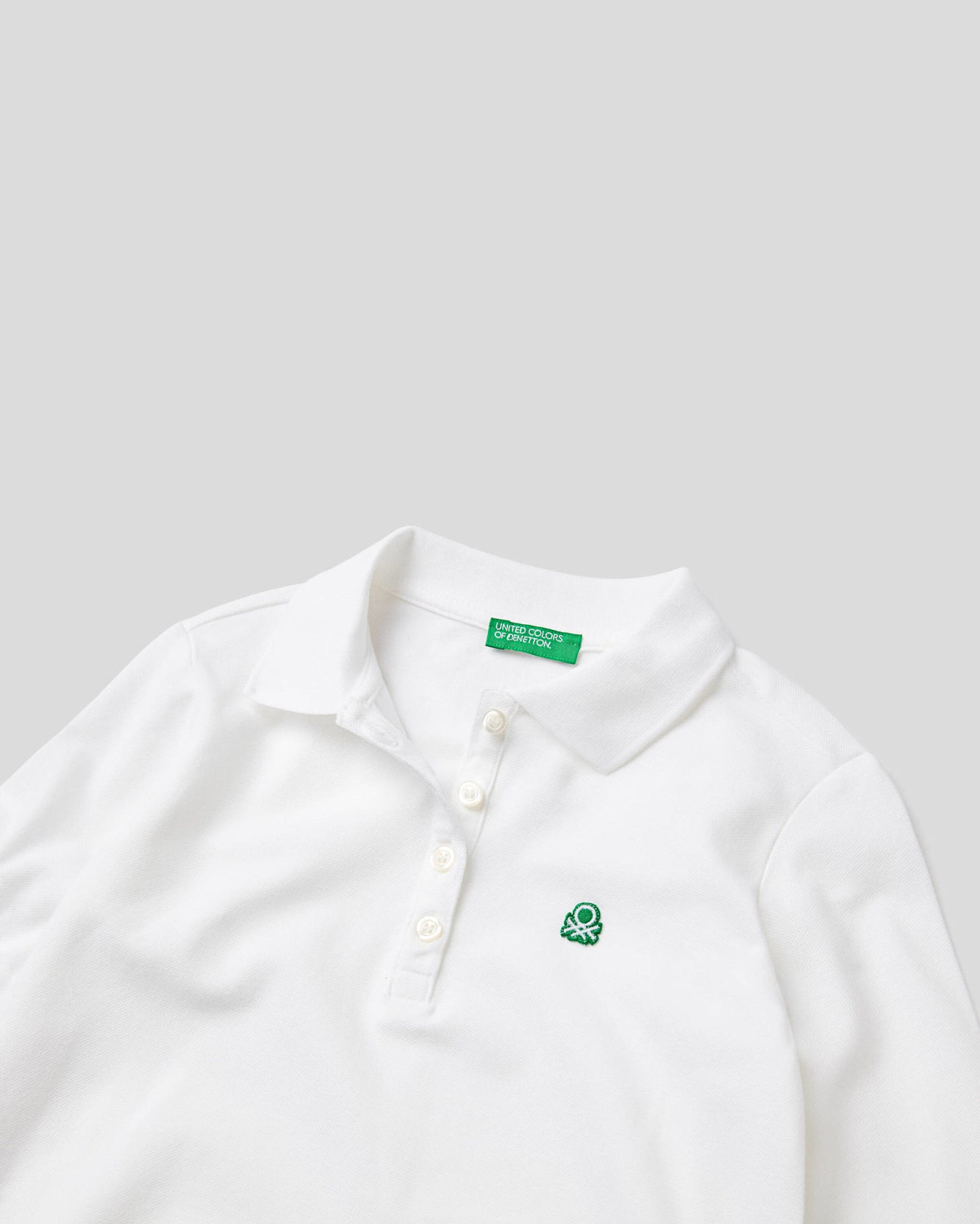 White Polo Shirt L/S