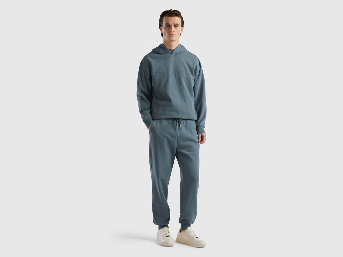 Joggers In Organic Cotton Blend_3XBZUF017_1E4_03