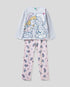 Light Grey Smurfs Pyjamas In Cotton And Viscose Benetton