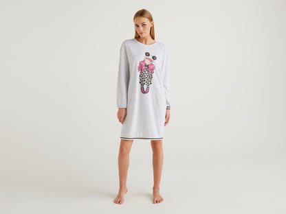 Nightshirt With Gorjuss Print Benetton