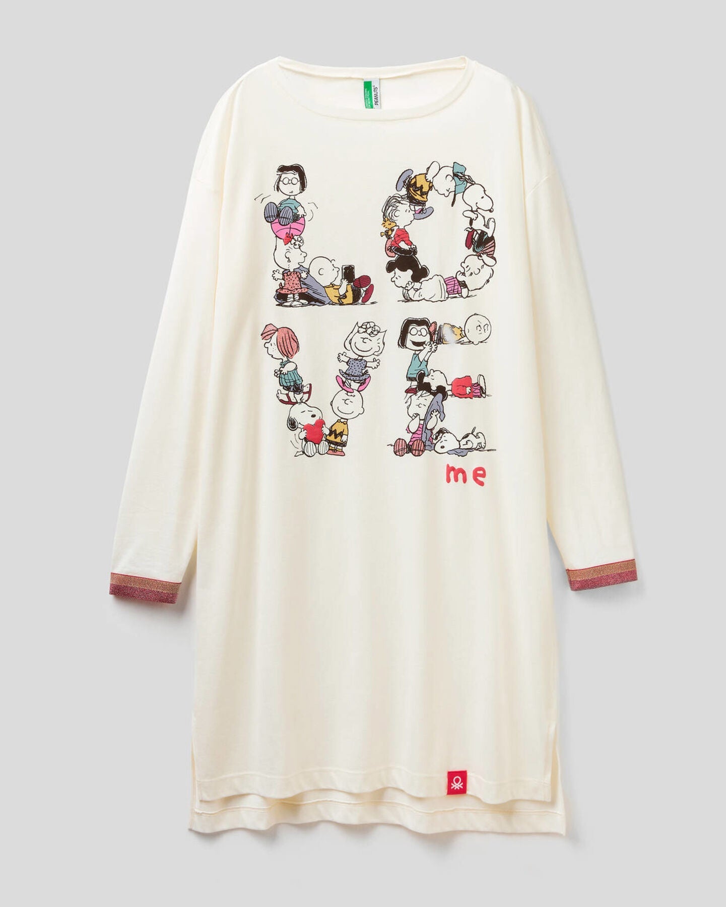 White Night Dress Benetton