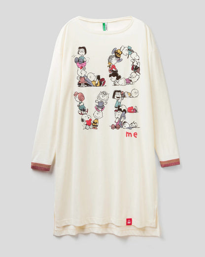 White Night Dress Benetton