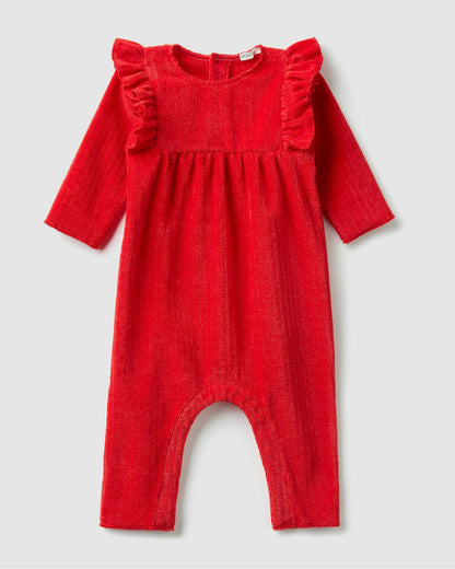 Red Overall Benetton