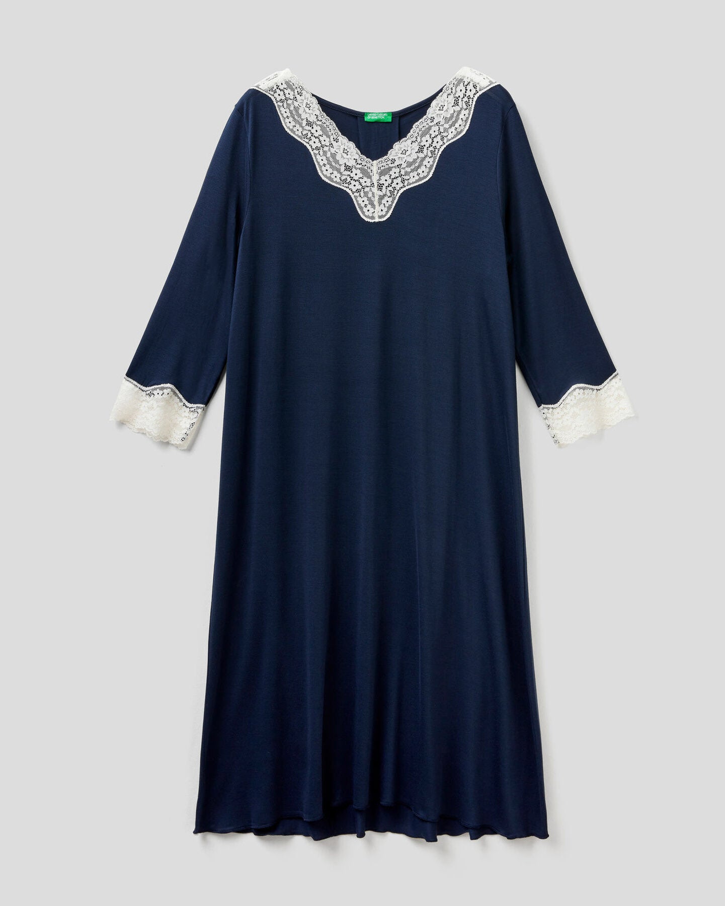 Dark Blue Dress Benetton