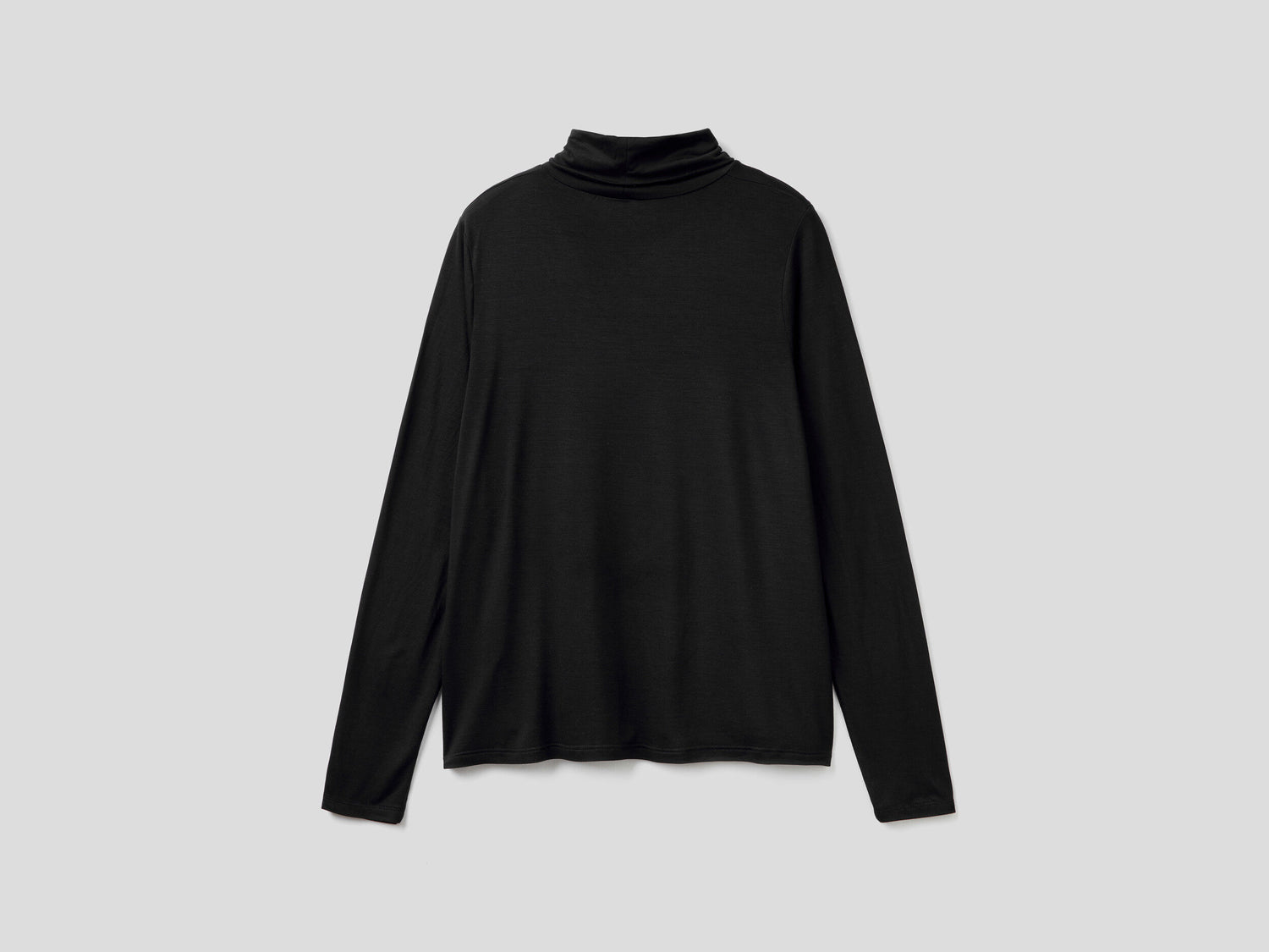 Turtleneck T-Shirt In Sustainable Stretch Viscose