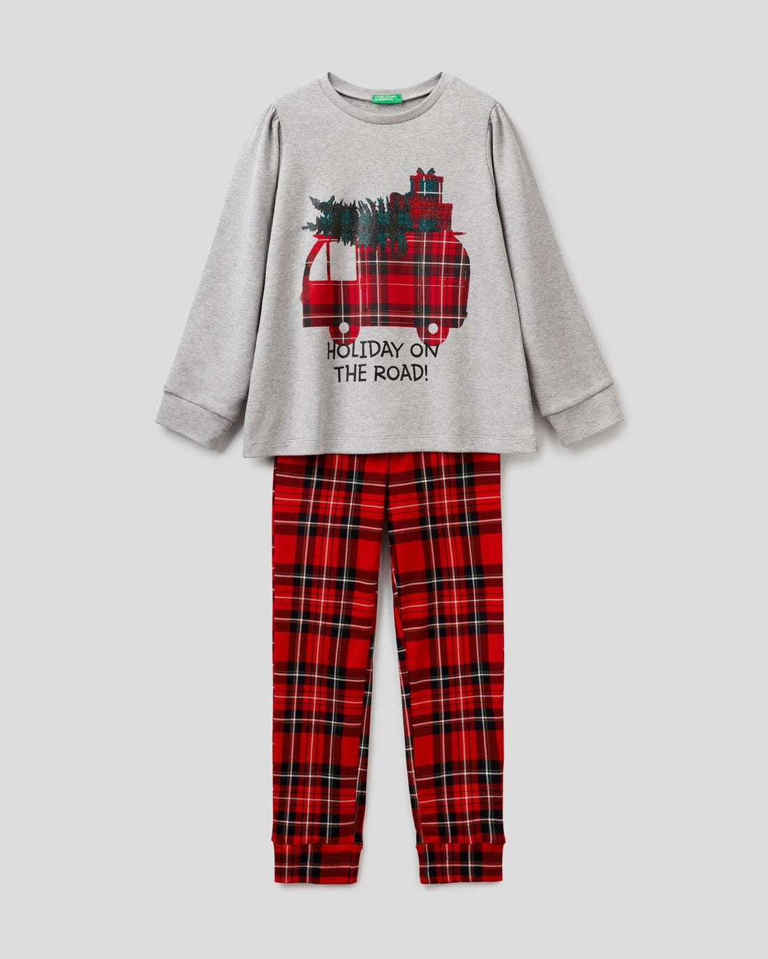 Light Grey Pyjama (Sweater+Trouser) Benetton