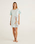 Light Blue Night Dress Benetton