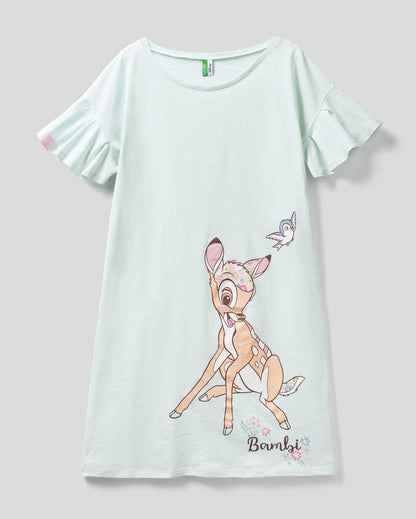 Light Blue Night Dress Benetton