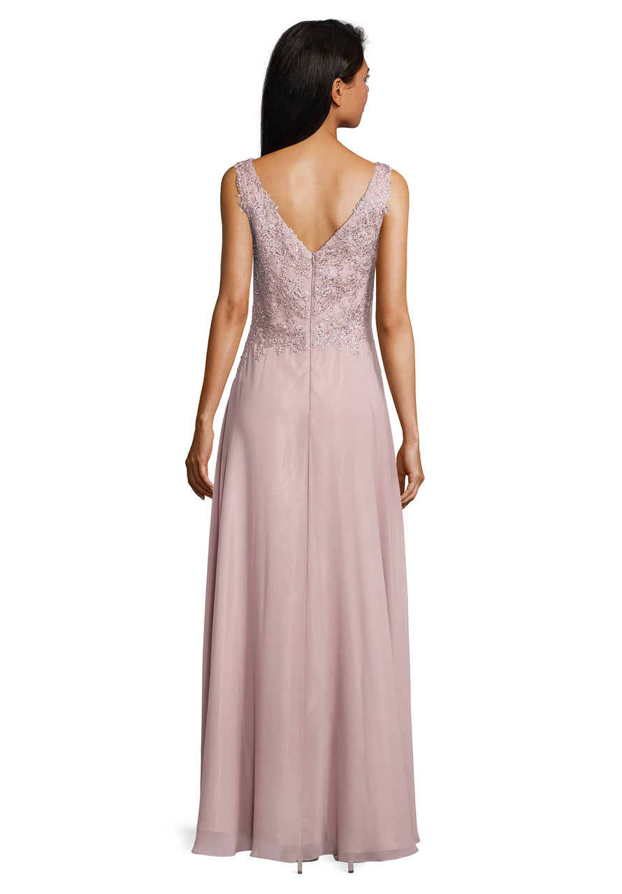 Pink Dress Long Without Sleeve Vera Mont