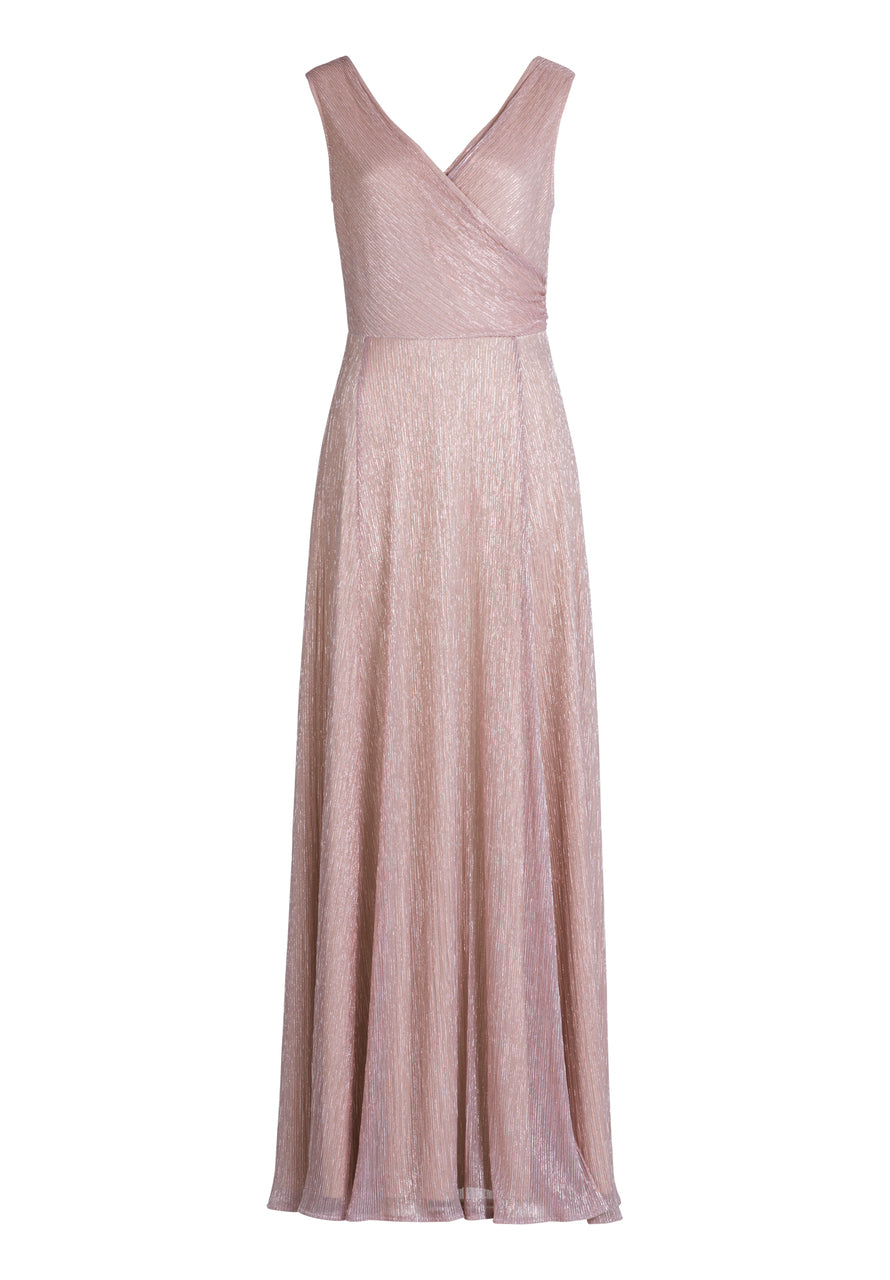 Pink Dress Long Without Sleeve Vera Mont