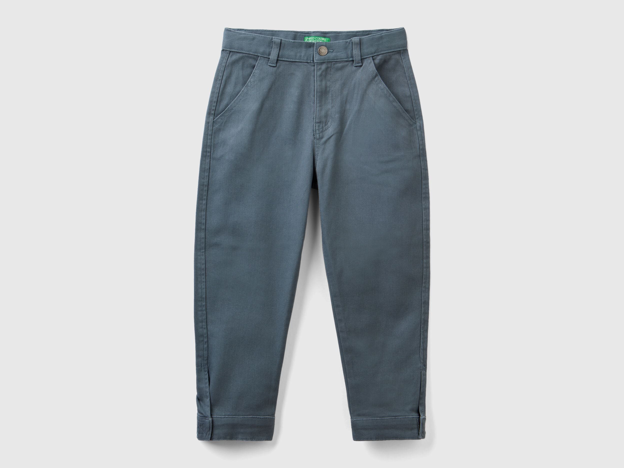 Straight Regular Fit Trousers - BEVAVA