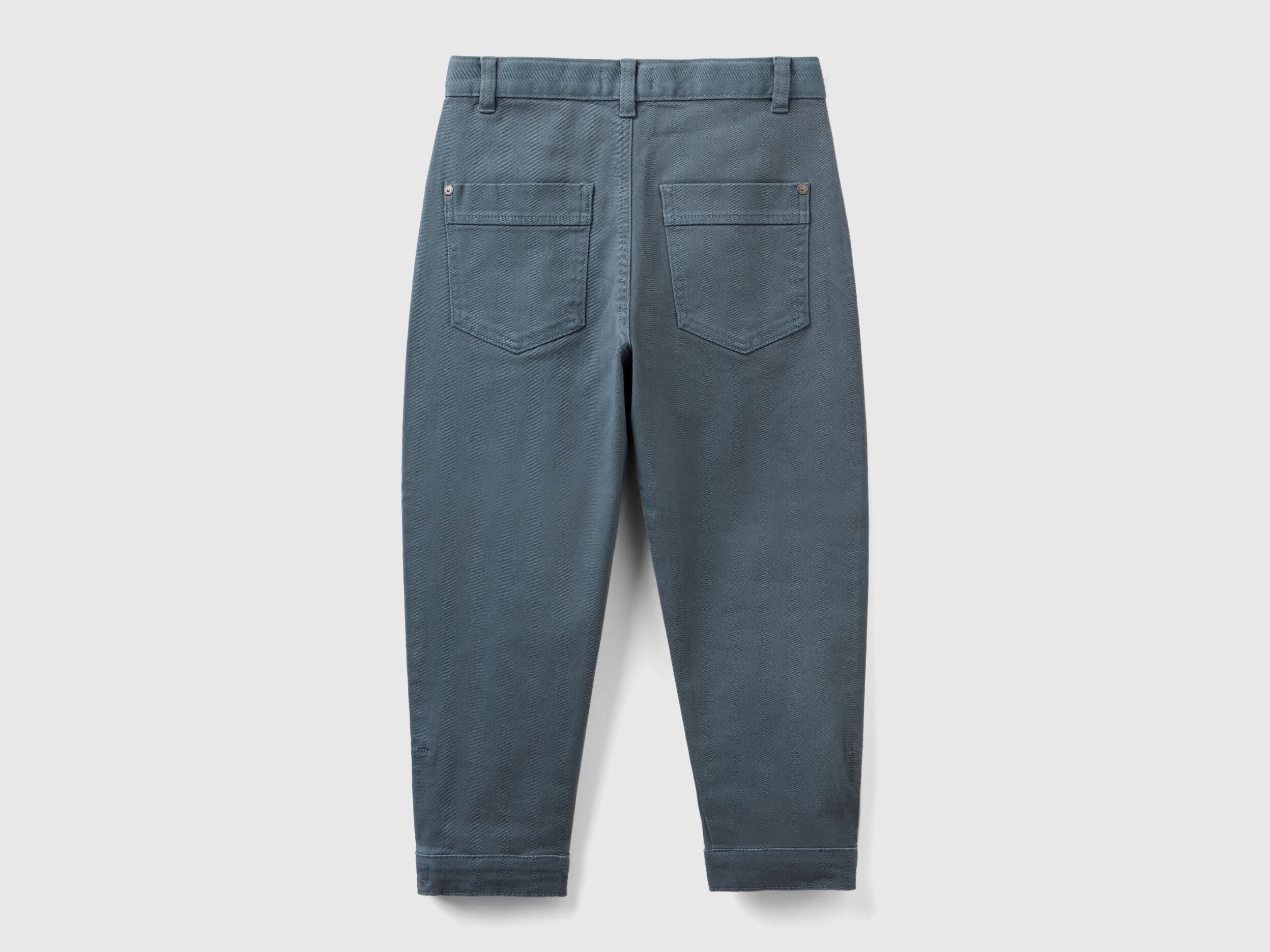 Straight Regular Fit Trousers - BEVAVA