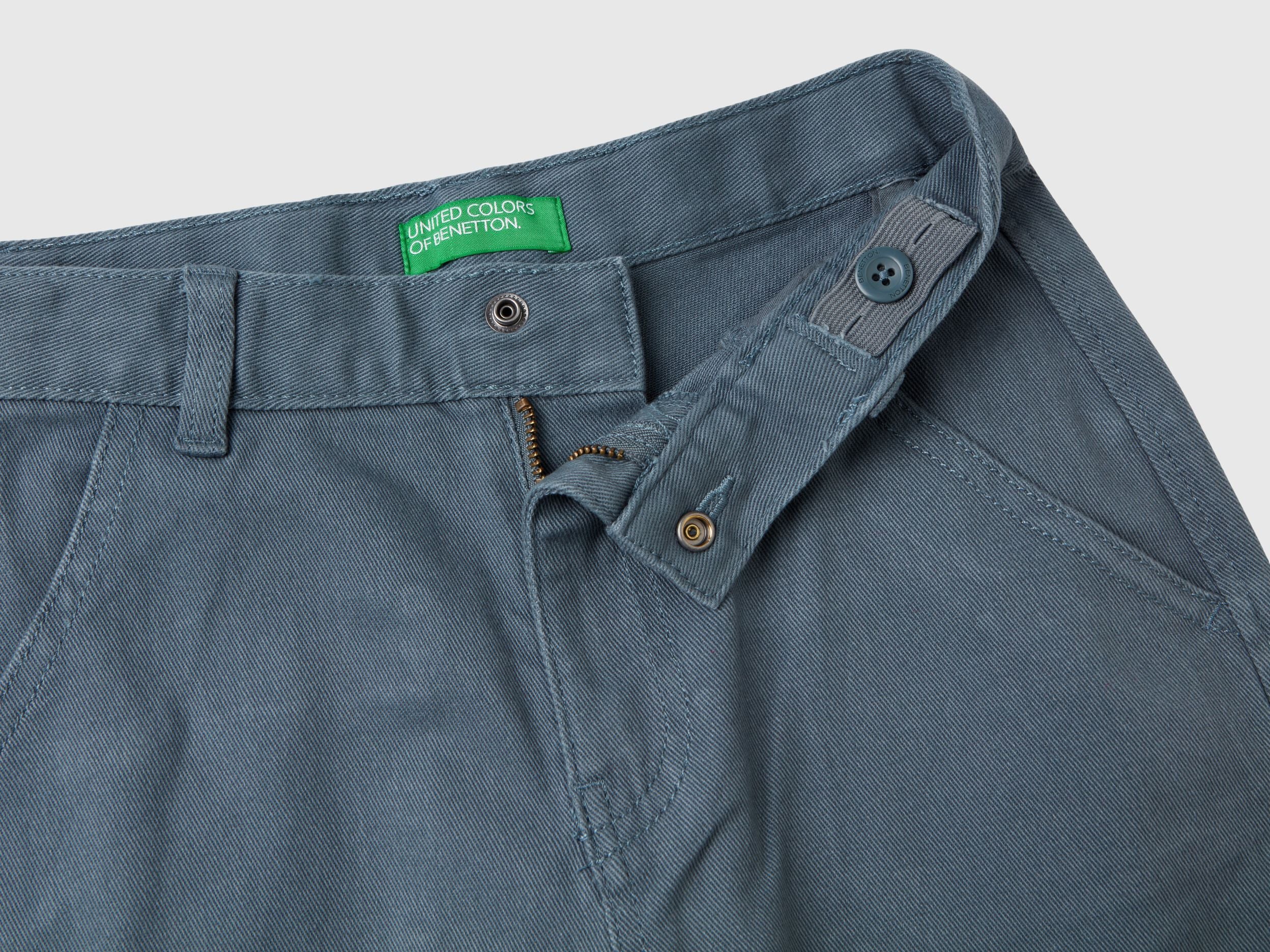 Straight Regular Fit Trousers - BEVAVA